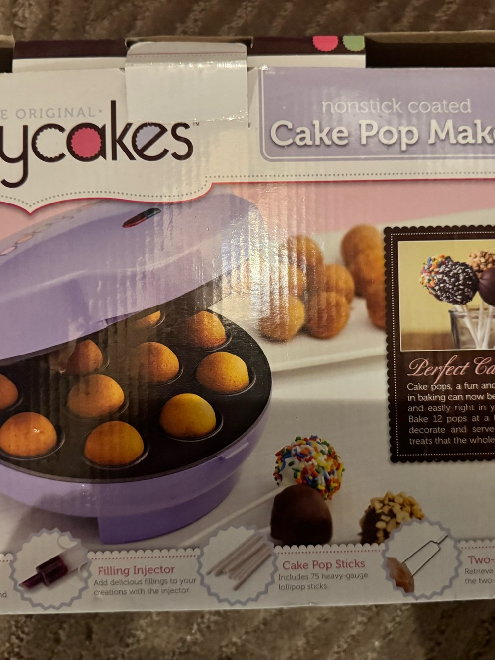 Babycakes cake pop machine NE2